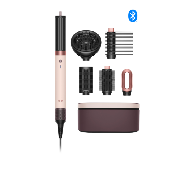 سشوار چند منظوره دایسون انگلستان Dyson Airwrap Co-anda2x فر کننده  خشک‌ کن صورتی